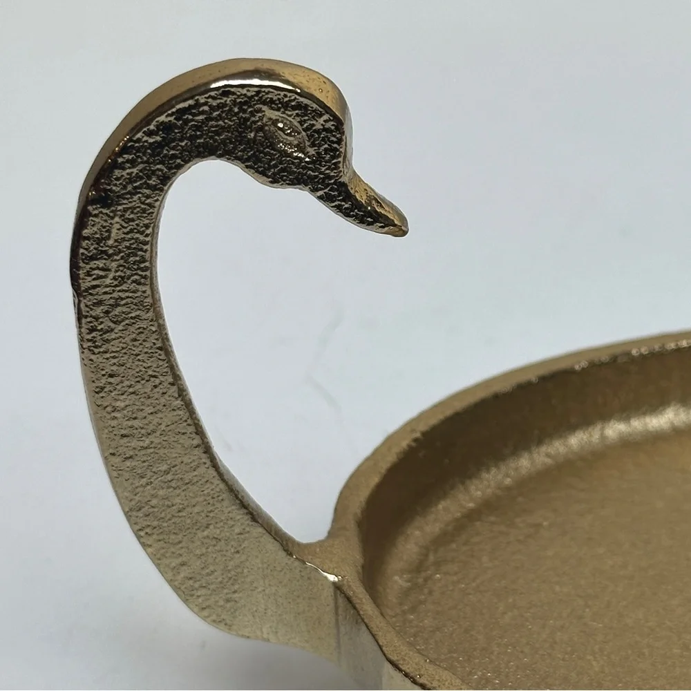 Opalhouse Gold Swan Trinket Dish Jewelry Organizer